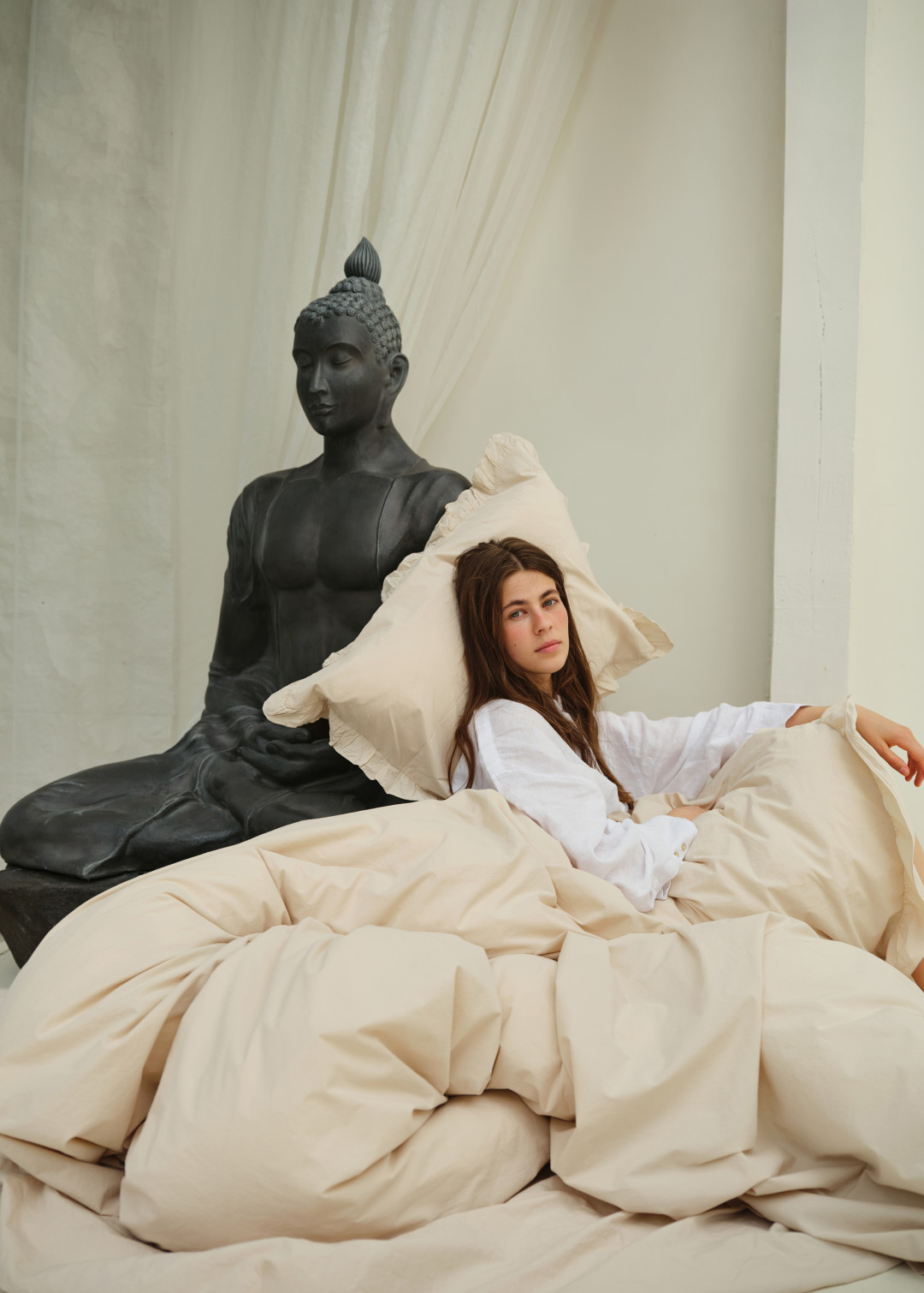 Фото Duvet Cover with Pillowcases Tender Days Perfect Beige